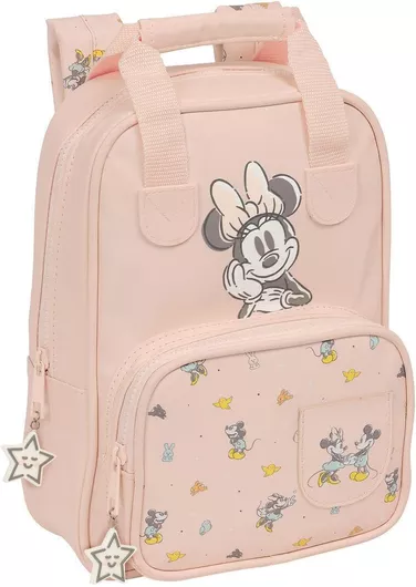 Παιδική Τσάντα Πλάτης Minnie Mouse 28x20x8cm Ροζ