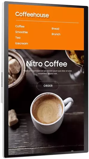 POS Samsung Σύστημα All-In-One Kiosk με Οθόνη 23.8"