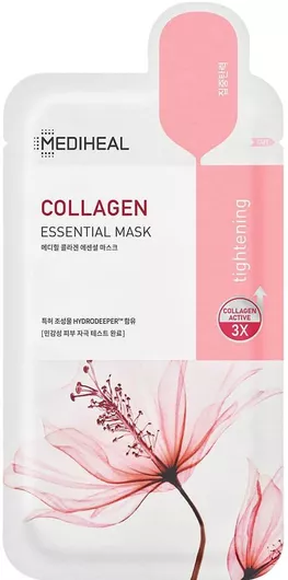 Mediheal Collagen Essential Μάσκα Προσώπου για Σύσφιξη / Λείανση / Αντιγήρανση / Ενυδάτωση 24ml