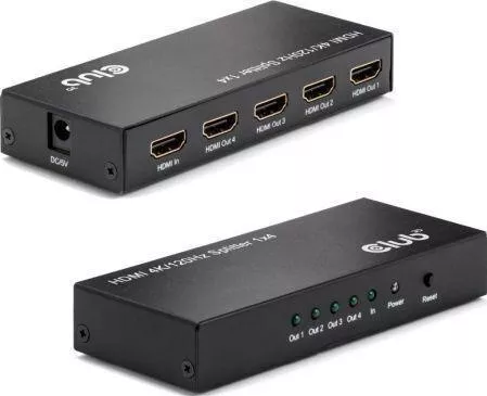 Club-3d Video Splitter CSV-1385 4:1 HDMI 4K 120Hz Black