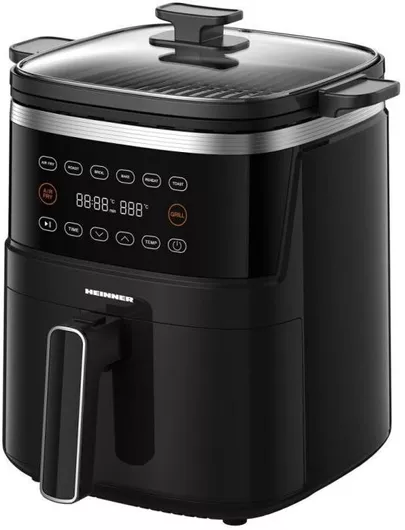 Heinner Air Fryer 5lt Μαύρο HAFG-B5BK2600