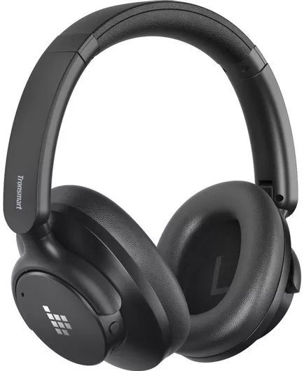 Tronsmart Sounfii Q20S Ασύρματα/Ενσύρματα Over Ear Ακουστικά με 60 ώρες Λειτουργίας Μαύρο