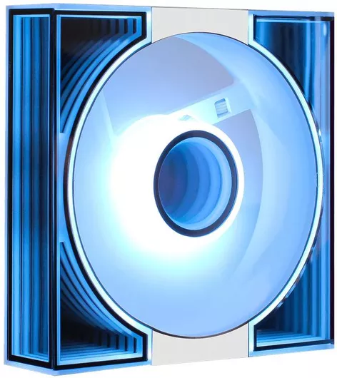 Case Fan Darkflash DM8 120mm με ARGB Φωτισμό & Σύνδεση 3-Pin / 4-Pin PWM Λευκό