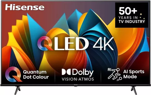 Τηλεόραση Hisense Smart 65" 4K UHD QLED 65E7NQ HDR 2024