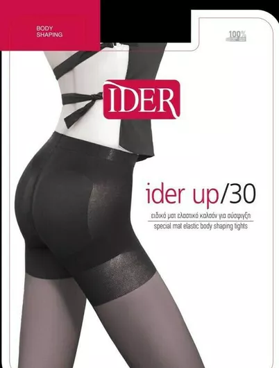 IDER Γυναικείο Καλσόν 30 Den Σύσφιξης Γκρι