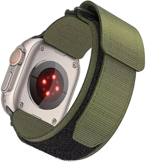Forcell F-design Λουράκι Υφασμάτινο Πράσινο Apple Watch 38/40/41mm