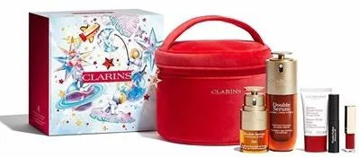 Clarins Double Serum Iconic Collection Σετ Περιποίησης για Αντιγήρανση 6τμχ