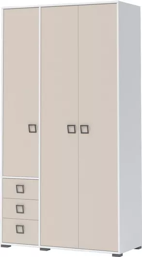 Παιδική Ντουλάπα Riddle Τρίφυλλη 126x56x236cm