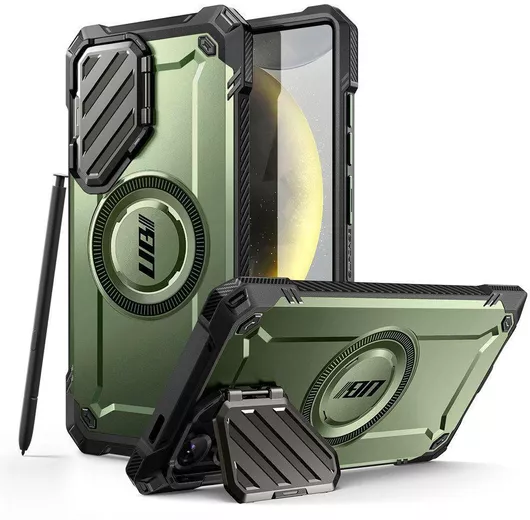 Supcase Ub Xt Mag Back Cover Μεταλλικό Πράσινο Galaxy S25 Ultra