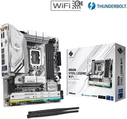 Motherboard ASRock B860M Steel Legend WiFi Micro ATX με Intel 1851 Socket