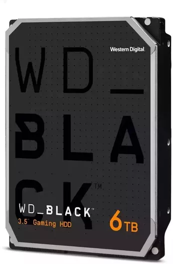 HDD Σκληρός Δίσκος Western Digital WD Black 6TB 3.5" SATA III 7200rpm με 128MB Cache για Desktop