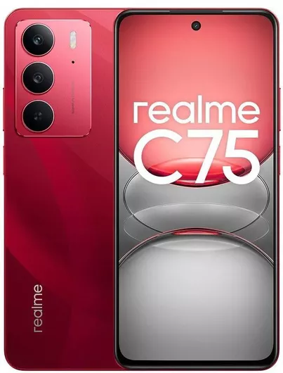 Realme C75 4G 8GB 256GB Rugged Ruby Red