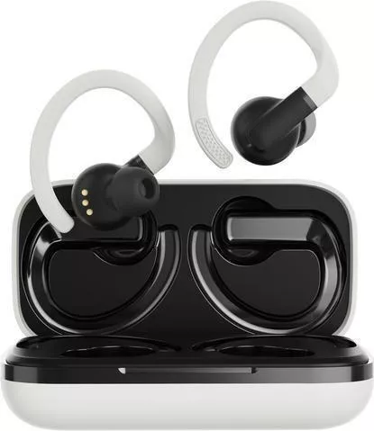 Canyon OnRun 11 Sport In-ear Bluetooth Handsfree Ακουστικά με Αντοχή στον Ιδρώτα & Θήκη Φόρτισης Λευκό