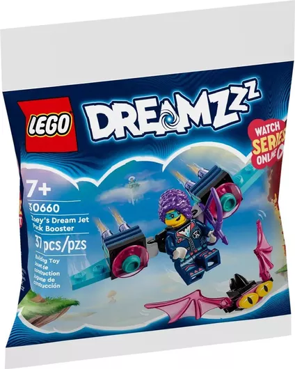 Lego DREAMZzz Zoey's Dream Jet Pack Booster & Z-Blob and Bunchu Spider Escape για 7+ Ετών 37τμχ.