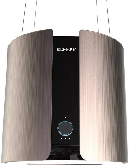 Απορροφητήρας Elmark Νησίδα 42cm Γκρι