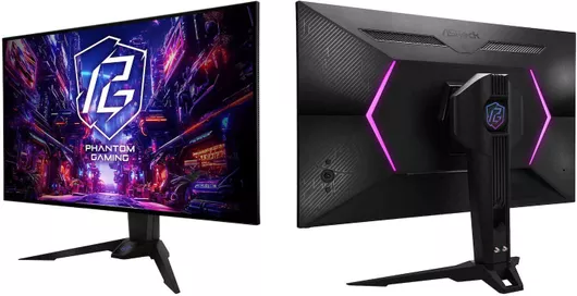 ASRock PGO32UFS OLED HDR Gaming Monitor 31.5" 4K 3840x2160 240Hz με Χρόνο Απόκρισης 0.03ms GTG