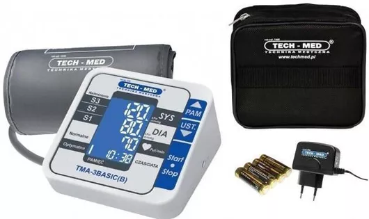 Πιεσόμετρο Μπράτσου Tech-med Tma-3basic B + Τροφοδοτικό