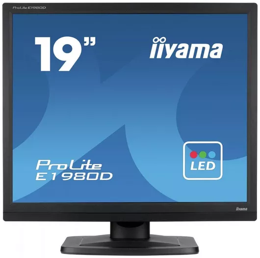 Iiyama ProLite E1980D-B1 TN Monitor 19" 1280x1024 με Χρόνο Απόκρισης 5ms GTG