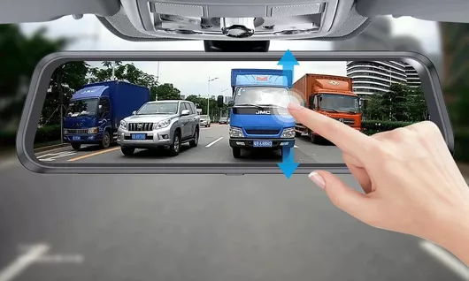 Κάμερα DVR Αυτοκινήτου Lenovo Σετ Καθρέπτης με 1080P με Οθόνη 9.66" & Κάμερα Οπισθοπορείας