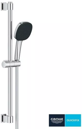 Στήλη Ντουζ Grohe με Μπαταρία Ασημί