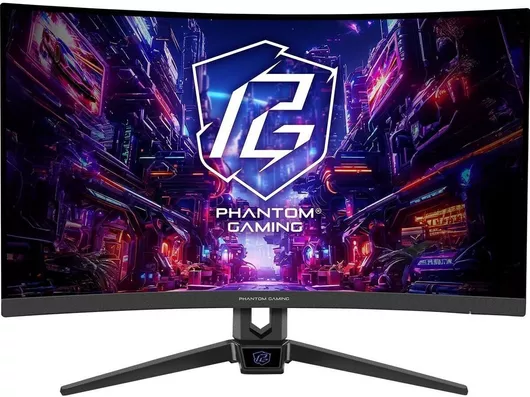 ASRock Phantom Gaming PG27FRS1A VA Curved Gaming Monitor 27" FHD 1920x1080 280Hz με Χρόνο Απόκρισης 5ms GTG