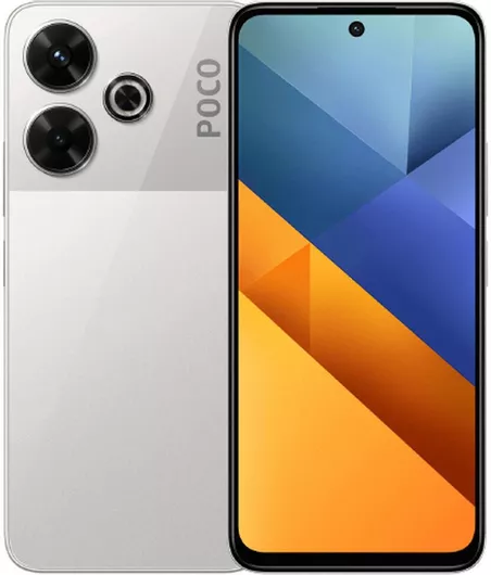 Xiaomi Poco M6 NFC 4G 8GB 256GB Ασημί