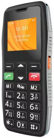 Egoboo EasyCall 4G Single SIM Mobile Phone with Large Buttons Black