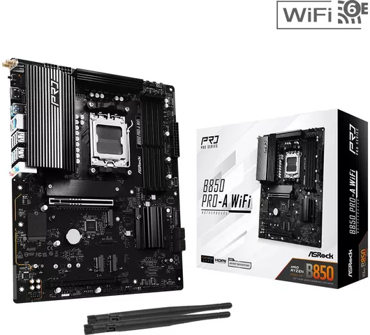 Motherboard ASRock B850 Pro-A WiFi ATX με AMD AM5 Socket