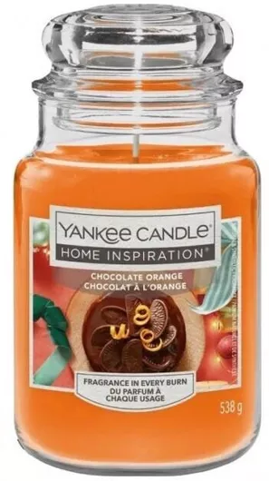 Αρωματικό Κερί Yankee Candle με Άρωμα Πορτοκάλι Καφέ 538gr