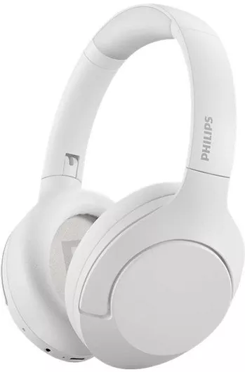 Philips TAH8506WT Ασύρματα/Ενσύρματα Over Ear Ακουστικά με 60 ώρες Λειτουργίας Λευκό