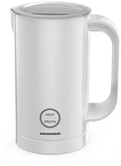 Heinner Milk Frother for Hot & Cold Foam with Non-Stick Coating 200ml