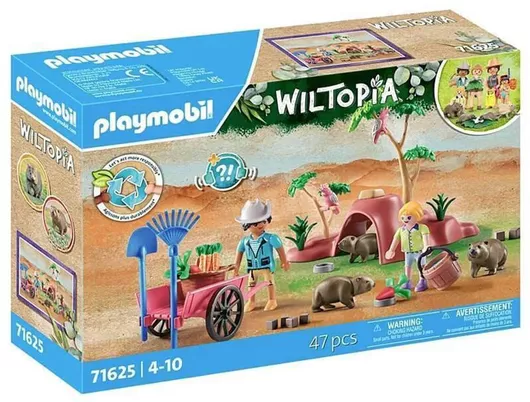 Playmobil Wiltopia Καταφύγιο Των Γούμπατ για 4-10 ετών
