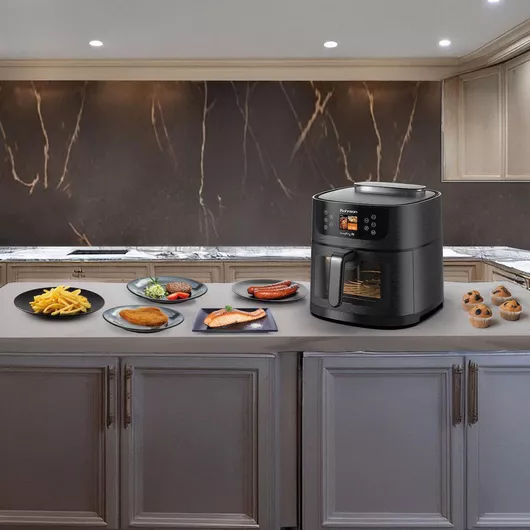 Rohnson R-2884 Air Fryer με Wi-Fi 8lt με Τεχνολογία AI Μαύρο 