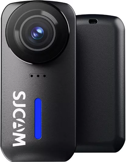 Action Camera SJCAM C110+ COM.PAR.4109 4K Ultra HD Υποβρύχια (με Θήκη) με WiFi Μαυρό με Οθόνη