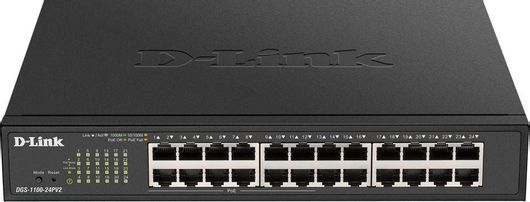 Switch D-Link DGS-1100-24PV2 Managed L2 PoE+ με 24 Θύρες Gigabit 1Gbps Ethernet