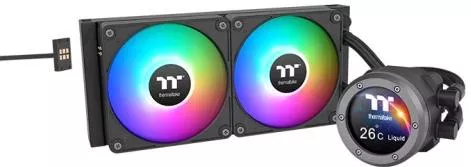 Υδρόψυξη Επεξεργαστή Thermaltake TH360 V2 Ultra EX ARGB Διπλού Ανεμιστήρα 140mm για Socket AM4/AM5/1700/1200/115x