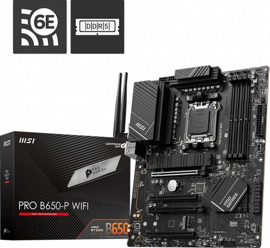 Μητρική Κάρτα MSI Pro B650-P WiFi ATX με AMD AM5 Socket