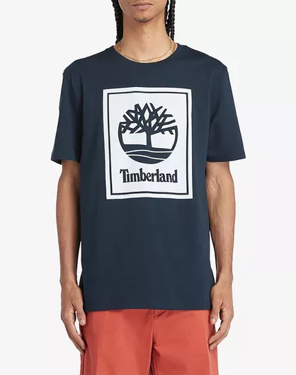 Timberland T-shirt Σκούρο Μπλε