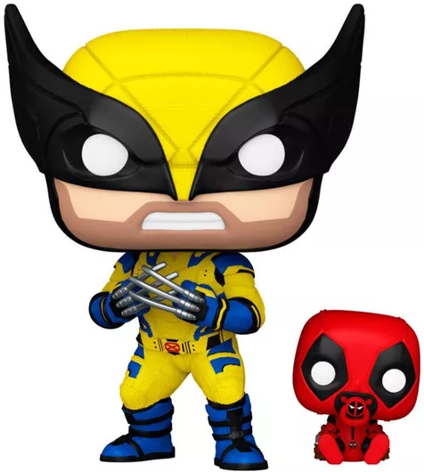 Funko Pop! Marvel: Wolverine with Babypool Bobble-Head #1403