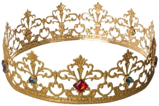 Κορώνα Βασιλιά Αποκριάτικη Κορώνα Χρυσή
