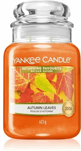 Yankee Candle Διακοσμητικό Κερί σε Βάζο με Άρωμα Autumn Leaves 623gr