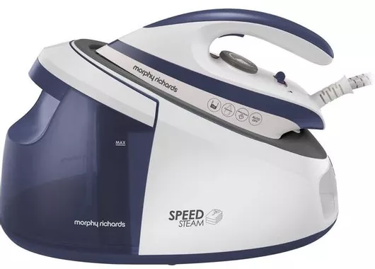 Σύστημα Σιδερώματος Morphy Richards Πίεσης 5.5bar με Δοχείο 1.7lt Μπλε