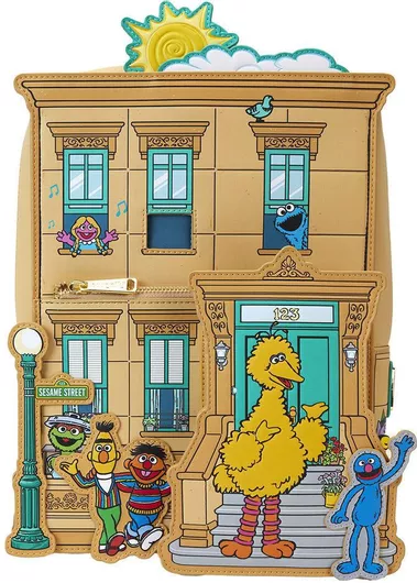 Παιδική Τσάντα Πλάτης Loungefly Sesame Street Corner