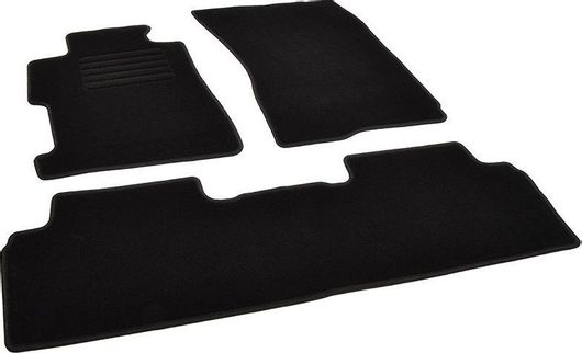 Πατάκια Αυτοκινήτου Rigum Standard Μπροστινά & Πίσω Μοκέτα για Honda Civic VIII 3τμχ Μαύρο