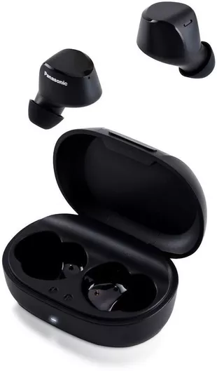 Panasonic RZ-B120W In-ear Bluetooth Handsfree Ακουστικά με Αντοχή στον Ιδρώτα & Θήκη Φόρτισης Μαύρο