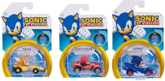 Jakks Pacific Παιχνίδι Μινιατούρα Sonic The Hedgehog Sonic (Διάφορα Σχέδια) 1τμχ