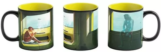 Κούπα Φλιτζάνι Good Loot Cyberpunk 2077 Game Art Chronicles Μαύρο 450 Ml