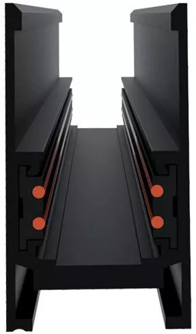 Elmark Ράγα Στερέωσης για Φωτιστικά 93MROM1/BLN