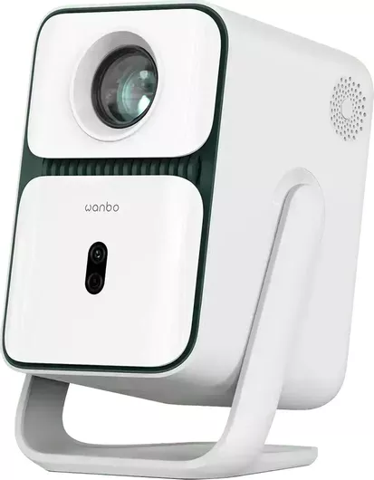 Projector Wanbo T2 Ultra LCD Full HD Λάμπας LED με Wi-Fi & Ενσωματωμένα Ηχεία Λευκός