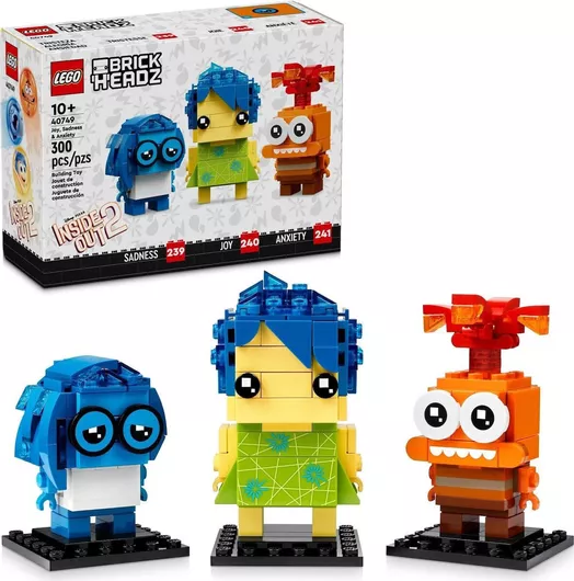 Lego Brick Headz Inside Out 2 για 10+ Ετών 300τμχ